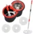 360° Spin Mop Bucket Sets with Wring System in 3 Microfiber Heads, Stainless Steel Basket 61″ Extended Handle Floor Cleaning
