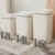 Touchless Smart Trash Can 14/16L, Motion Sensor Kitchen Bin with Silent Sealed Lid, Cream White Automatic Waste Basket for Home, Office