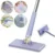 Household Indoor Quick Dry Mop Adjustable Long Handle Dust Mop For Home Living Room Kitchen