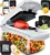 Vegetable Chopper – Food Chopper – Spiral Cutter – Vegetable Chopper with Container – Kitchen Gadgets Home Essential Accessories